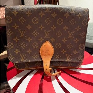 Louis Vuitton Luxury Brown Monogram Men's Bag